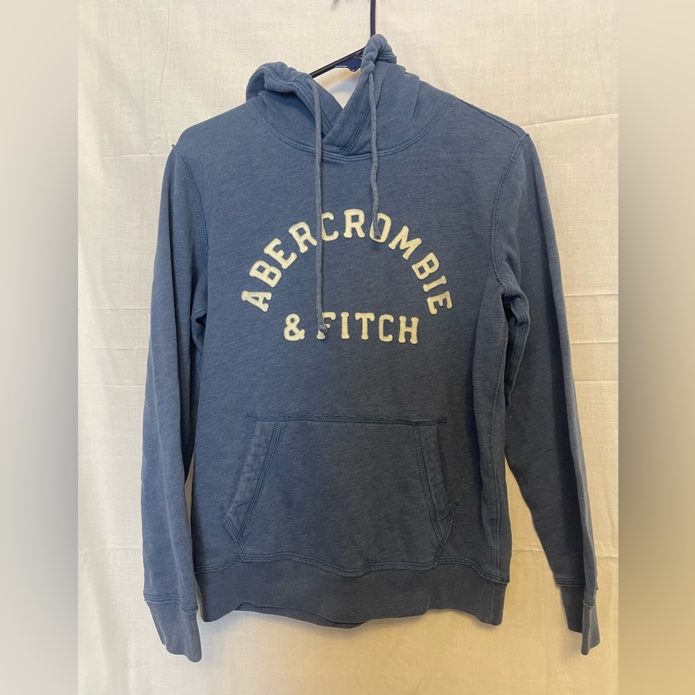 Men’s Abercrombie & Fitch Blue Hoodie S